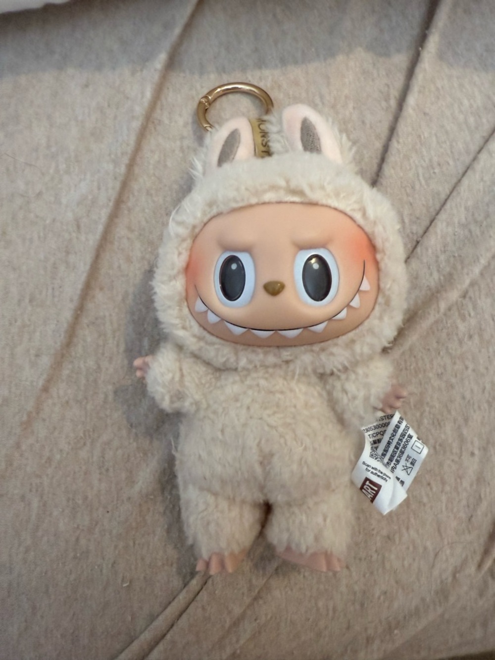 NEW WITHOUT TAGS SOFT LABUBU SOYMILK
